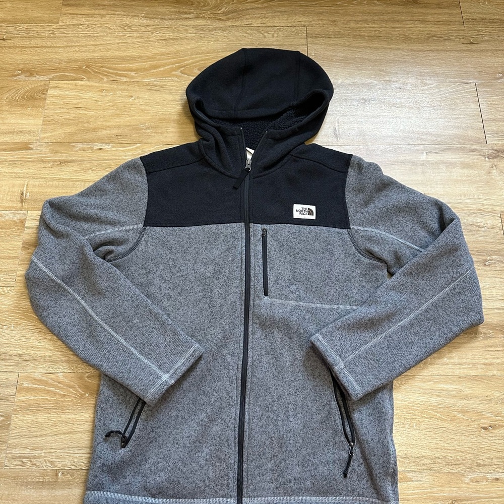 The North Face Charcoal Fleece Jacket